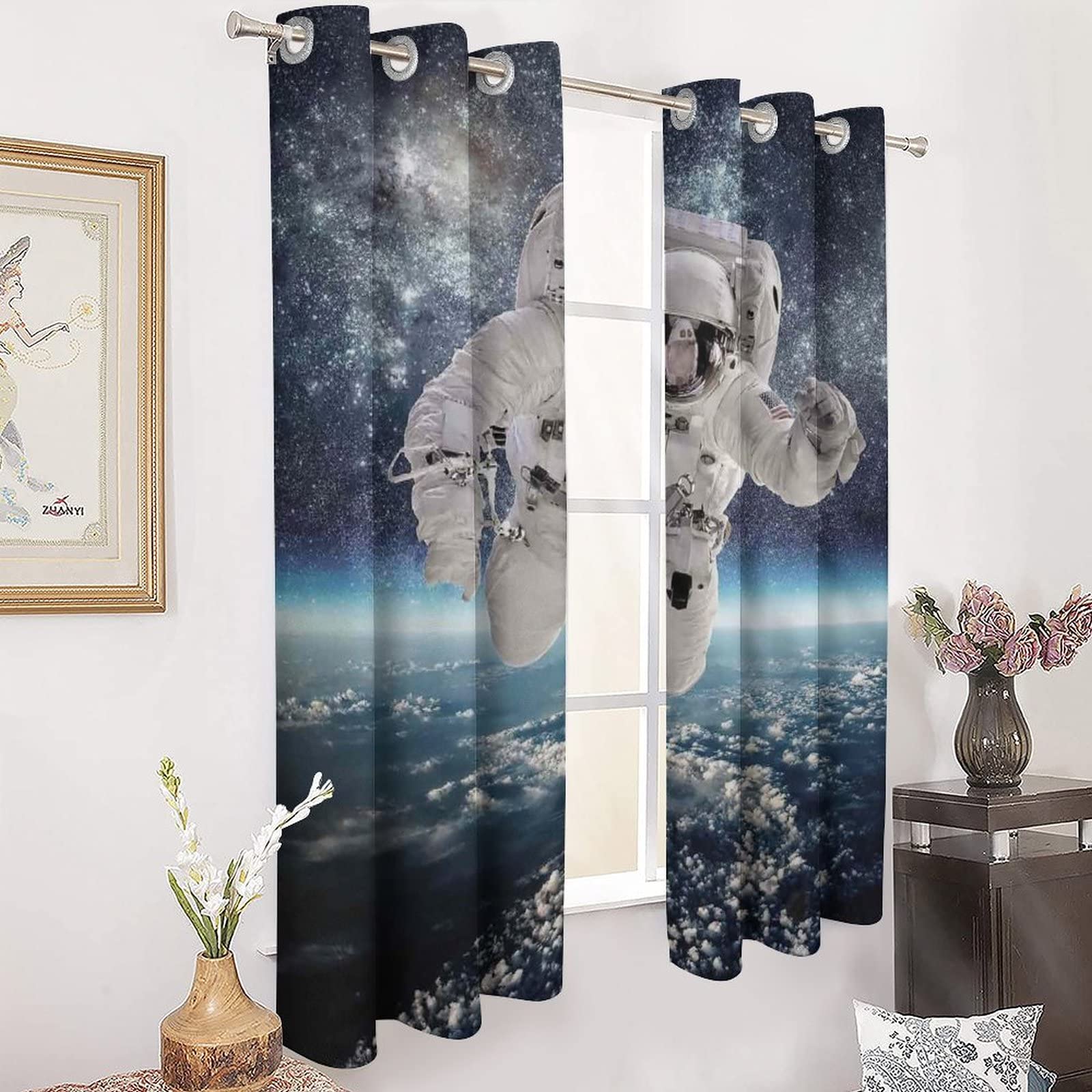 リビング用，ネイビー 寝室 子供部屋 昼夜目隠し UVカット 小窓用